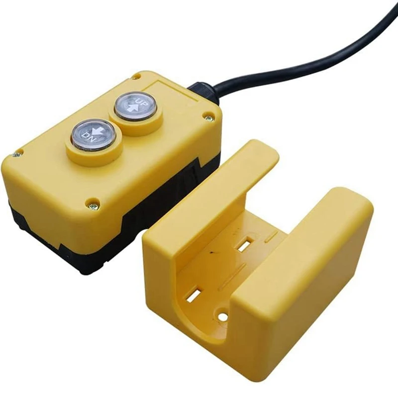 Controlador de interruptor de controle remoto para reboque, 3 fios, 12 volts, 3 fios dc para unidade de bomba de energia hidráulica de ação única, durável