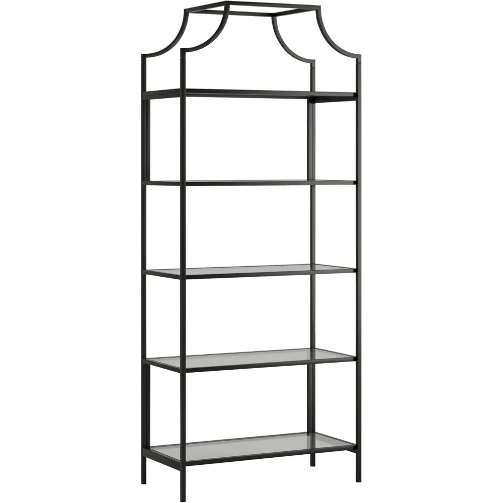 

Harvey Park Bookcase/Book Shelf, Black