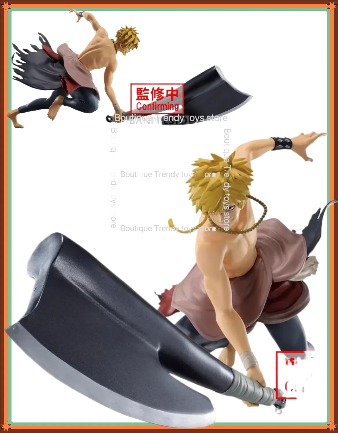 

Bandai Original Banpresto Anime Hell's Paradise Vibration Stars Chobei PVC Action Figure Model Collectible Toy Gifts