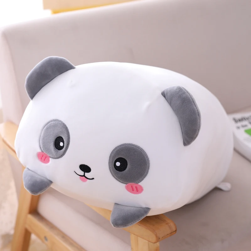 9 Styles Squishy Animal Cats Hamster Elephant Plush Toy Pillow Soft Cartoon Panda Piggy Bear Dinosaur Stuffed Doll Kawaii Gift