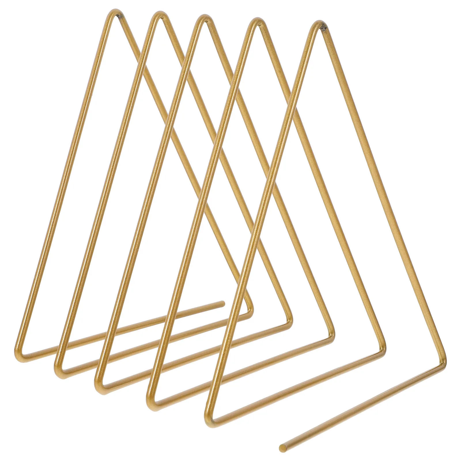 حامل كتب متعدد الطبقات خفيف الوزن لسطح المكتب منظم رف الكتب للكتب والمجلات وملفات الأقراص المضغوطة وغطاء الكتب الفنية الحديدي قائم بذاته