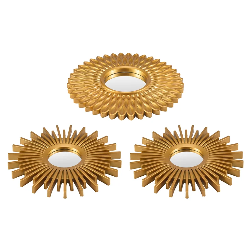 

Зеркала для стен в упаковке из 3-х настенных зеркал для декора комнаты и домашнего декора Зеркала для декора стен Декоративные зеркала-AA26