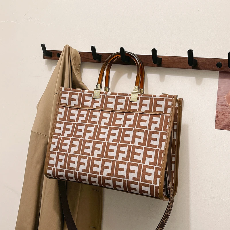 

Высококачественная дизайнерская женская кожаная сумка-тоут, роскошная сумка, элегантная сумка через плечо, винтажная классическая сумка через плечо