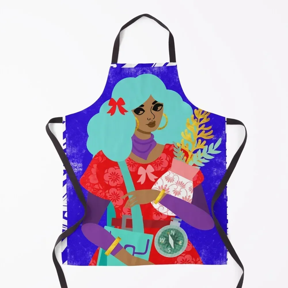 

Compass Apron Women's Kitchen Kitchen Front For Home Accessories Barber Apron