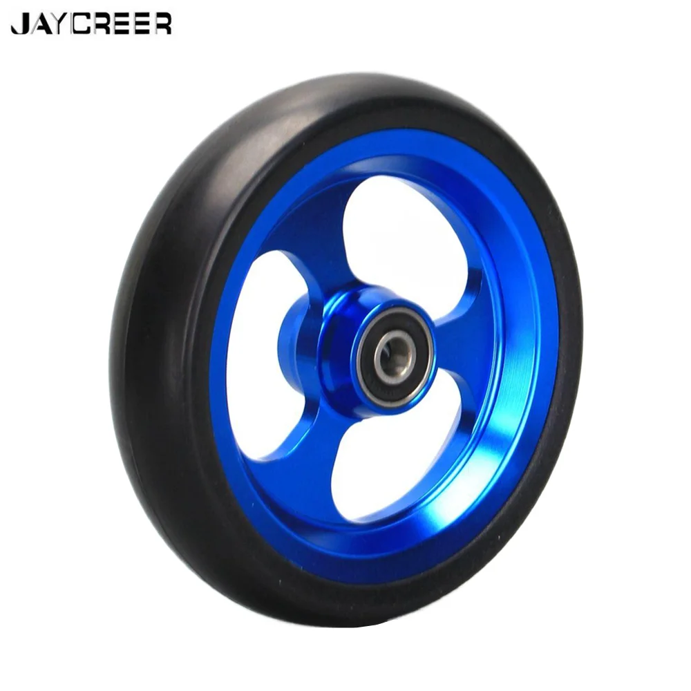 JayCreer 5 inch Front Roll Caster Wheels For Sports and Light Wheelchairs