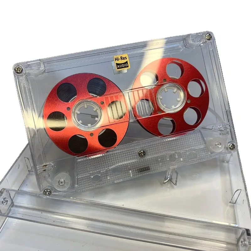For classic small open tape 50 minutes blank tape card holder cassette double-sided metal disc nostalgic cross-border