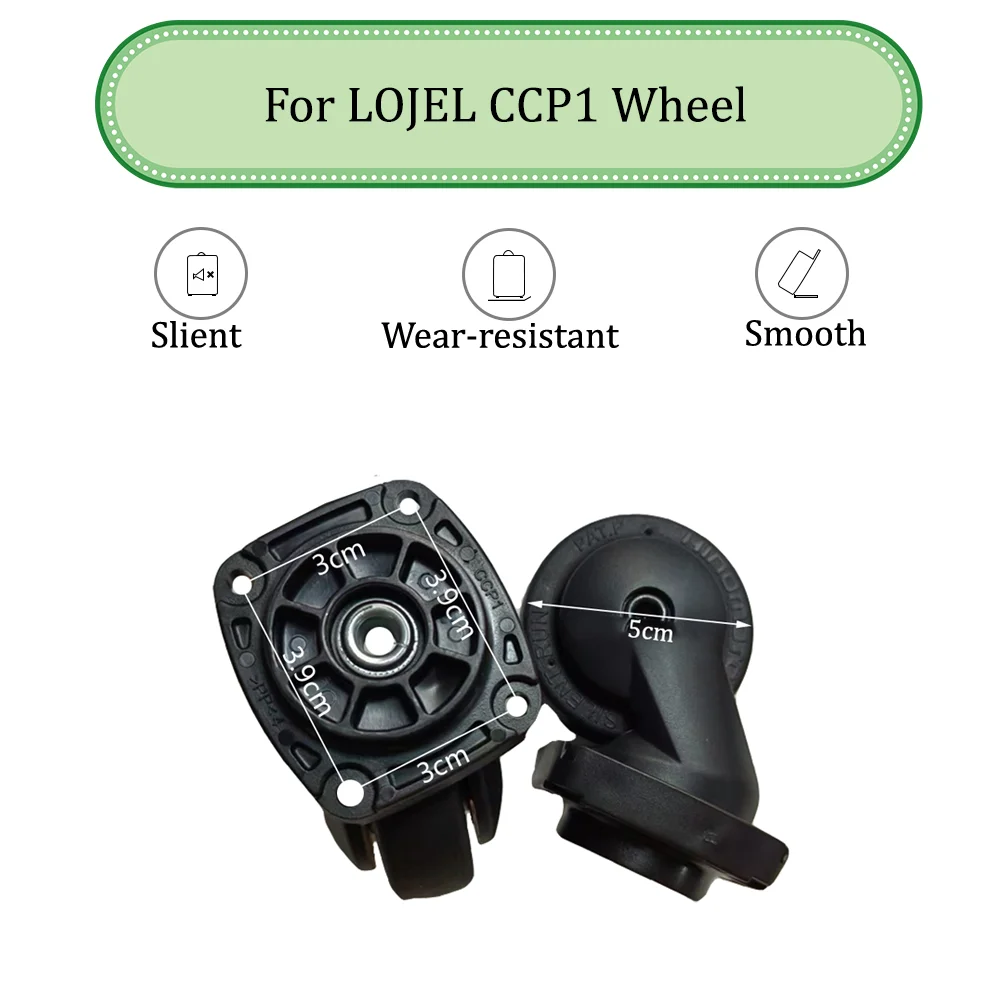 For LOJEL CCP1 Universal Wheel Replacement Suitcase Silent Smooth Shock Absorbing Durable Convenient Accessories Caster Wheels