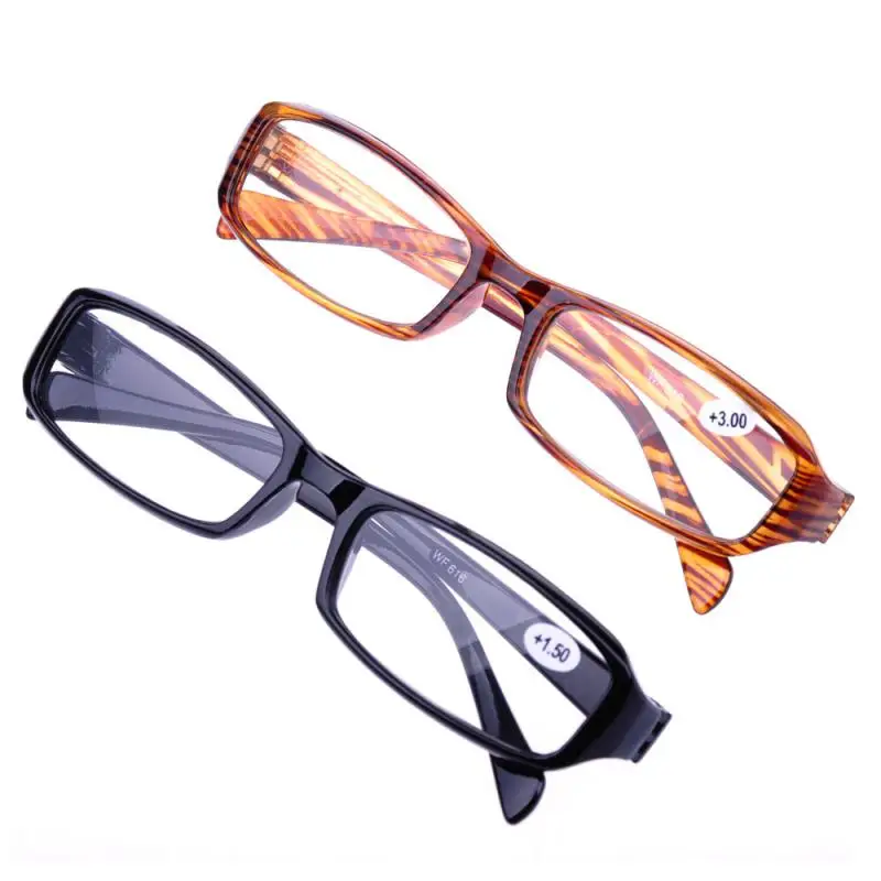 Fashion Reading Glasses Ladies Classic Presbyopic Glasses Urltra-Light Eye Protection Women Men Eyeglasses Diopter +100~+400