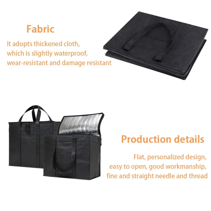 Promotional new design insulated small lunch picnic bag chocolate breastmilk cooler bag insulated