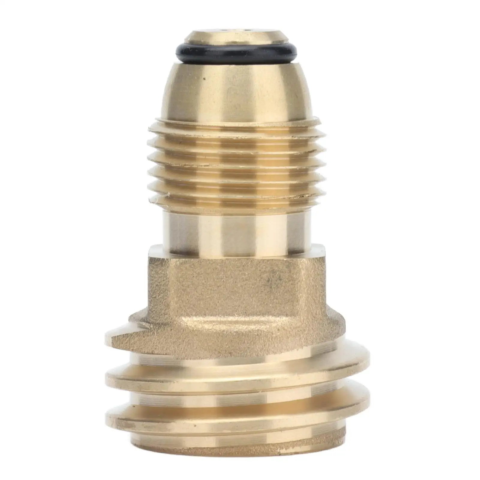 Portable Propane Tank Brass Fittings Adapter for smokers , Heaters, Burners & for camping Grills