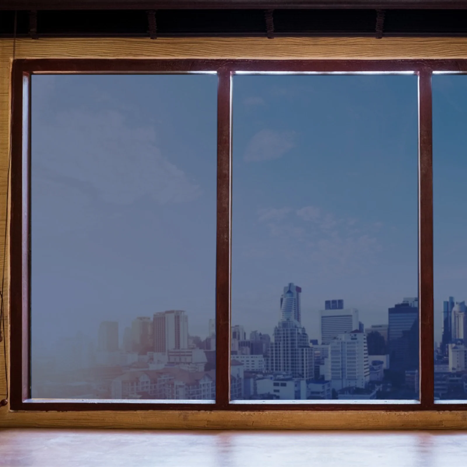 Односторонняя оконная пленка для конфиденциальности, контроль тепла, затемняющие оконные наклейки, блокирующая УФ-светом, стеклянная изоляционная пленка