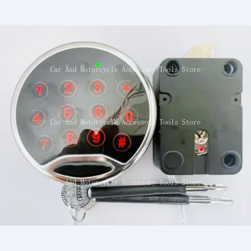 

Безопасный электронный кодовый замок, сенсорная индукционная клавиатура с аварийным ключом, картотеки, защитный замок