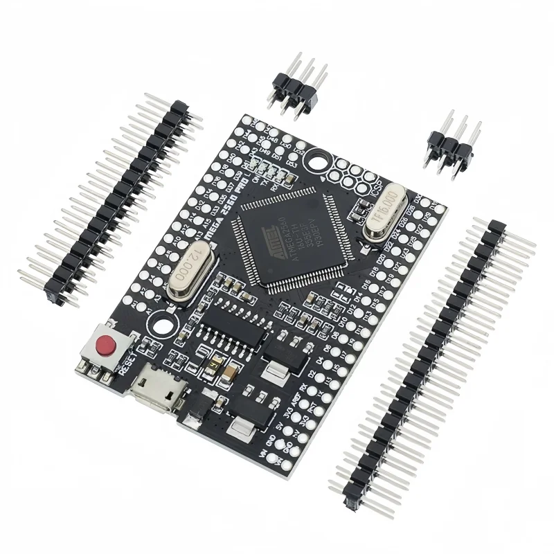 Mega2560 R3 Module, Professional Mini ATmega2560-16AU Universal Serial Bus CH340G Smart Electronic Development Board