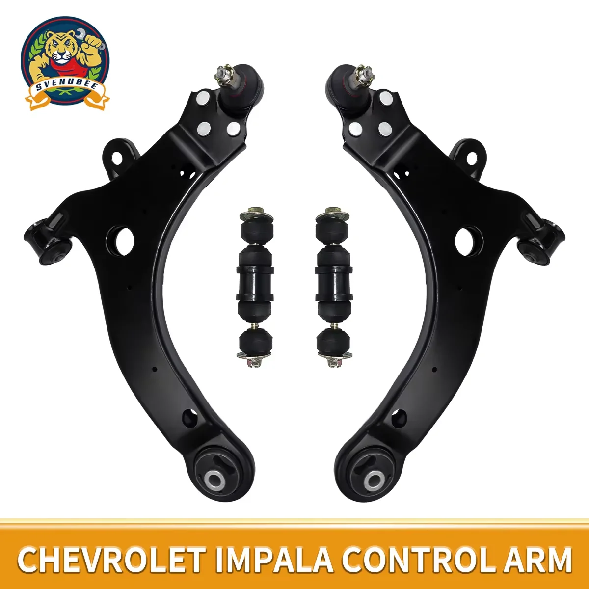 

Svenubee 4Pcs Kits Front Lower Control Arm Sway Bar End Link for Chevrolet Impala Venture Buick Regal Allure 1997 1998 1999-2016