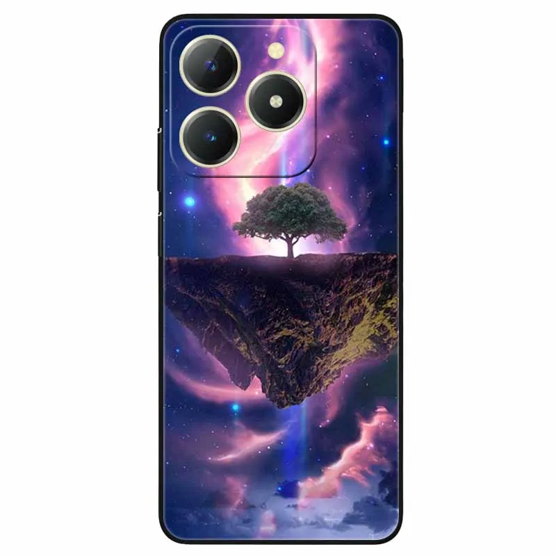 For Realme C61 Case RealmeC61 Cool Painted Phone Silicon Back Cover For Realme C61 Cases C 61 Protective Shell Capas TPU Coques