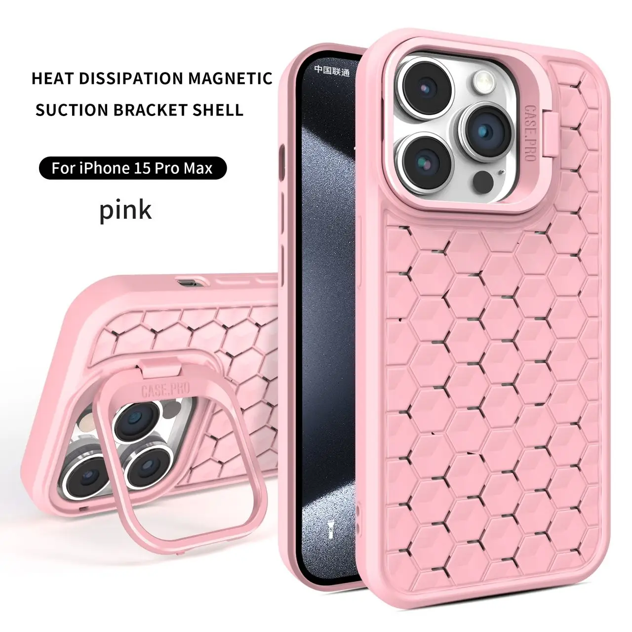 Lanyard Bracket Cooling Phone Case For iPhone 15 14 13 12 11 Pro Max 15 14 Plus 11 13 12 15 14 Shockproof TPU Back Cover Case