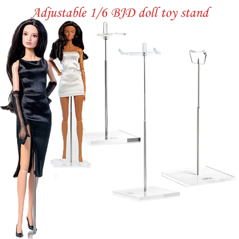 

Оригинальный 1/6 30 см супермодель куклы, стоячий кронштейн, регулируемый кронштейн, кукла BJD FR FR2, акриловая подставка для дисплея, подставка, коллекционные игрушки