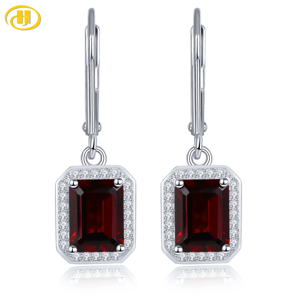 natural-garnet-solid-silver-s925-drop-earring-38-carats-genuine-birthstone-women-classic-fine-jewelry-daily-decorations