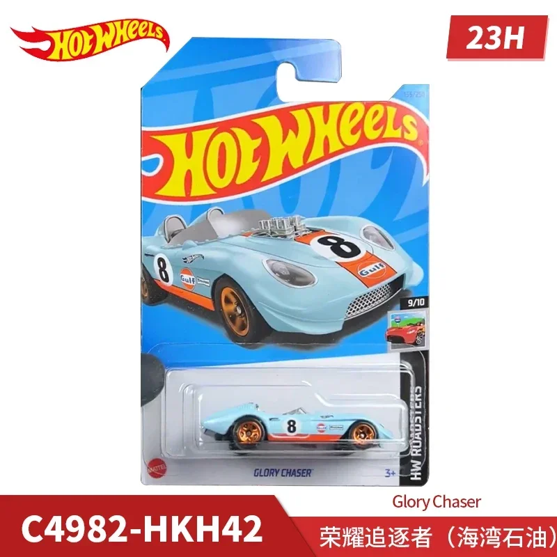 2023 23H Case Originele Hot Wheels C4982 Mini-Auto 'S 1/64 Speelgoed Hotwheels Cadeau Bmw I8 Pagani Glory Chaser Gulf Kool Kombi Diecast Auto