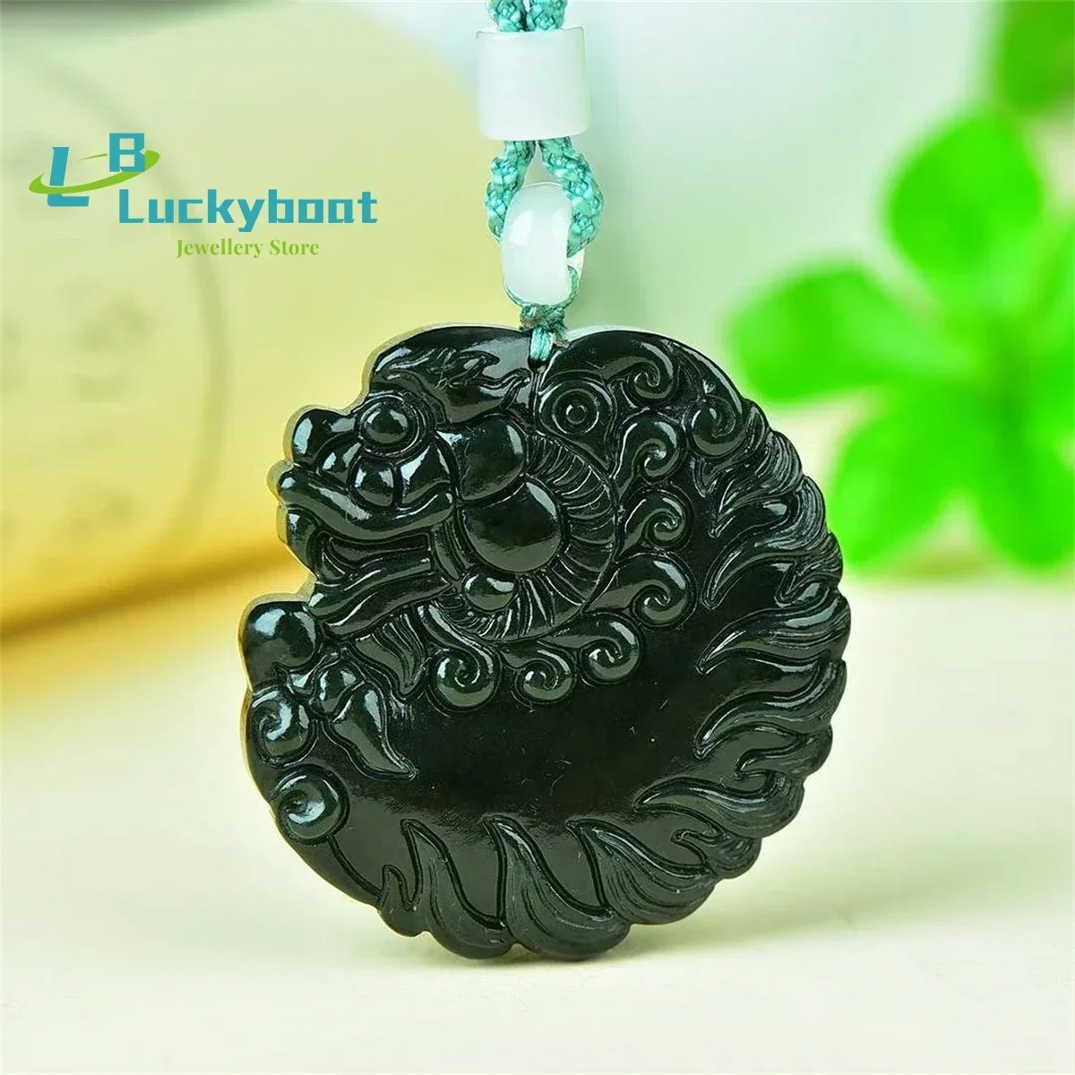 Natural Hotan Jade Zhong Kui Head Pendant Simple and Generous Personality Fine Fashion Versatile for Men and Women