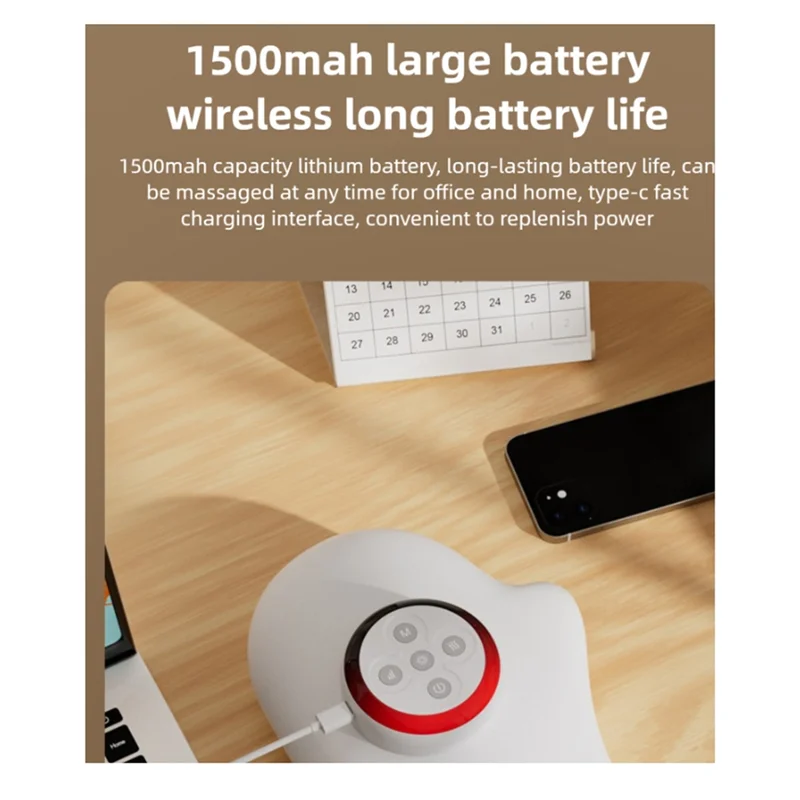 Handmassagers Elektrische draagbare vibrerende handschoenen Comfortabele compressie voor fysieke ontspanning