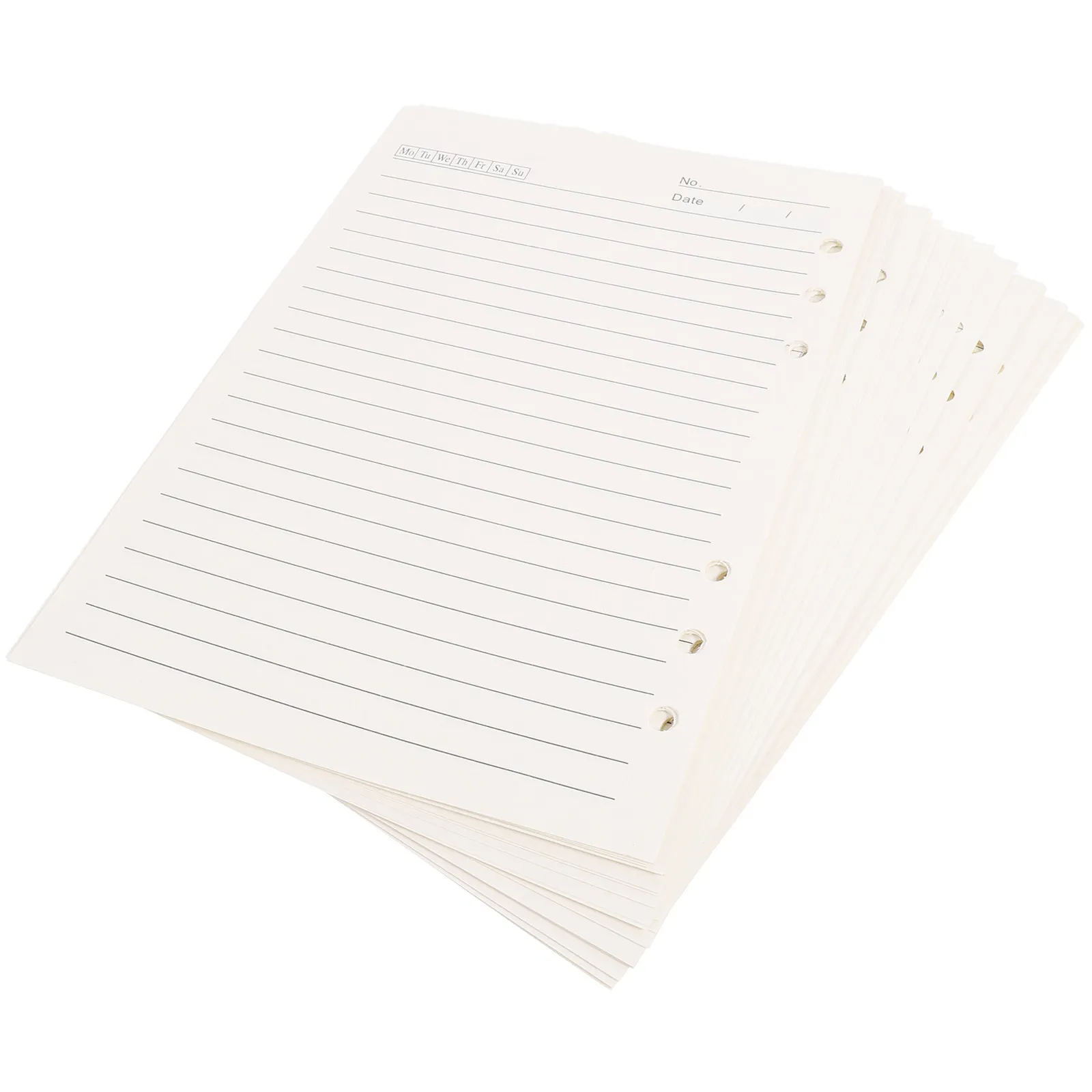 5pcs-6-hole-a5-loose-leaf-notebook-replacement-paper-thick-smooth-surface-for-note-taking-journaling-planner-core-papers
