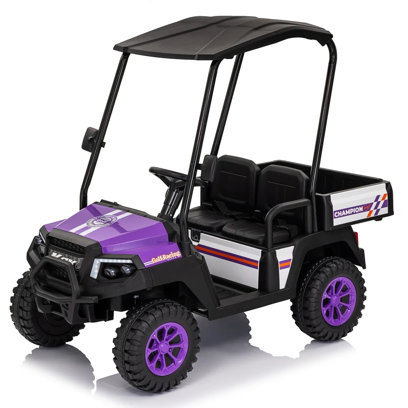 Comfortable Control Delivers Dual Ensures Kids Power Remote Ride Seat 24V XL Kids Electric Ride on Truck w/RC - Spacious 20in Wi