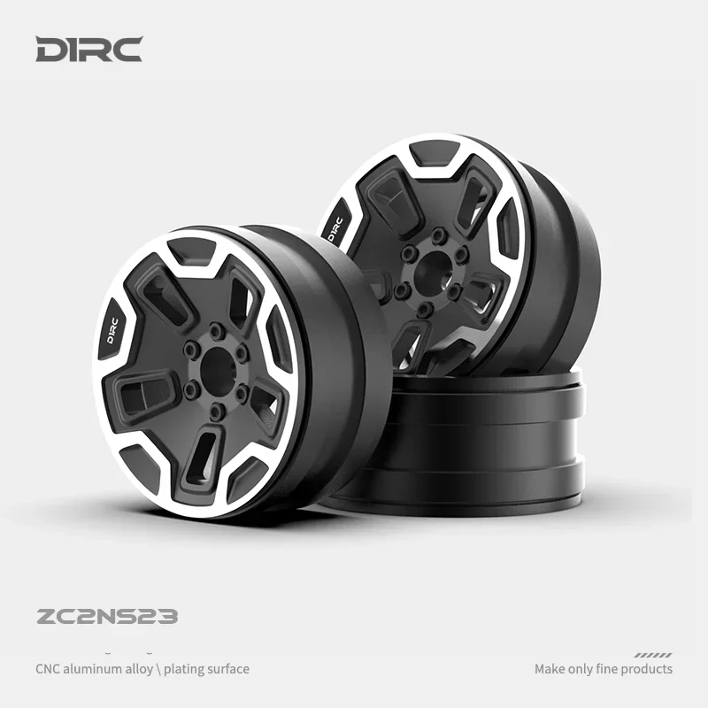 D1RC 2,2-calowe koło symulacyjne ze stopu aluminium odpowiednie do samochodu wspinaczkowego CTRX4 TRX6 AXIAL SCX10 trzeciej generacji (ZC2NS23)