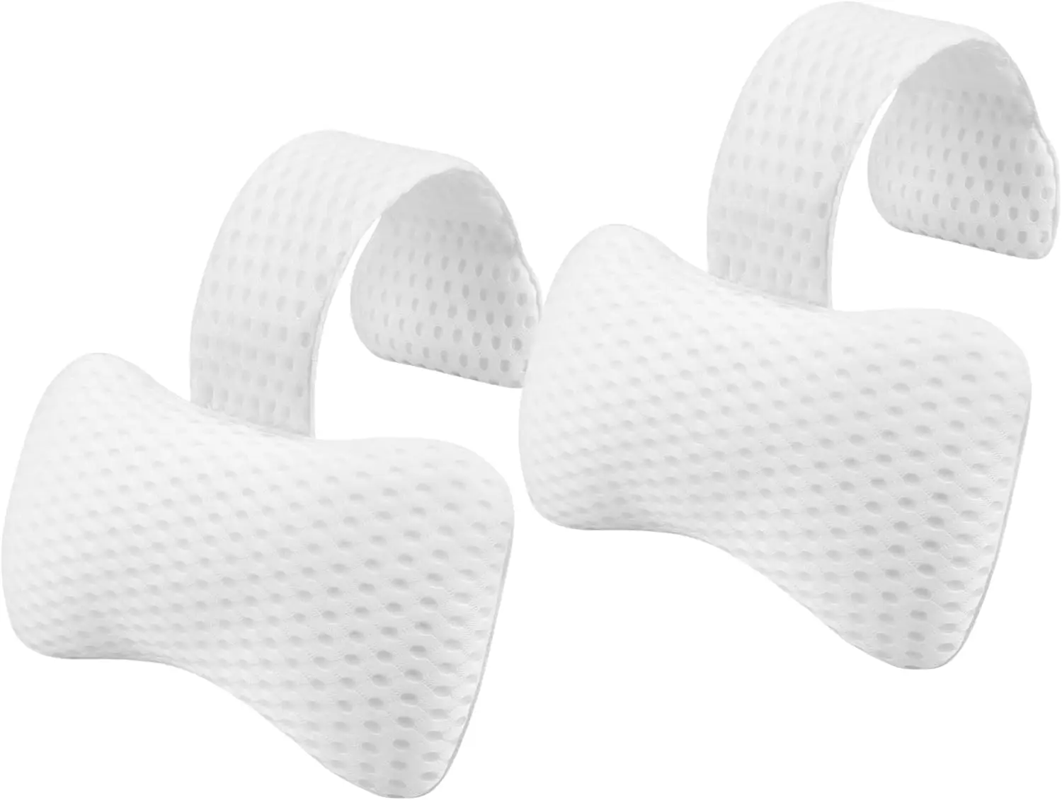 

Hot Tub Pillow 2-Pack Universal Spa Headrest with Adjustable Strap for Bathtub and Outdoor Lounge Chair