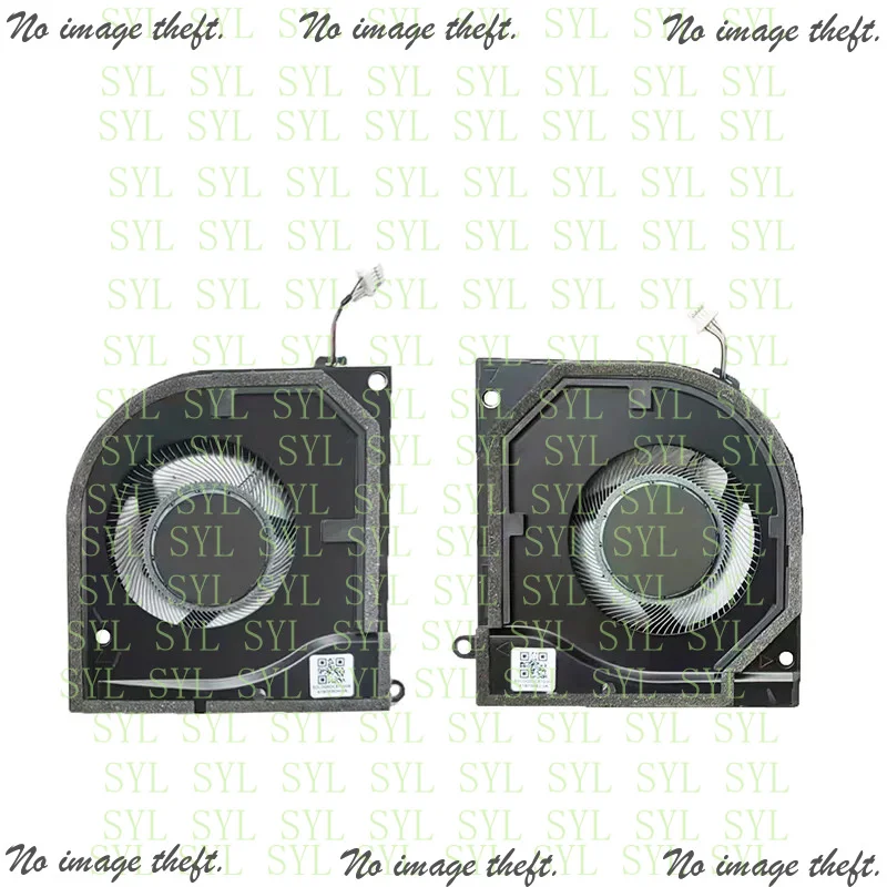 Nouveau pour HP OMEN Transcend 14-fb ordinateur portable de jeu CPU GPU ventilateur N91710-001 N91711-001mm
