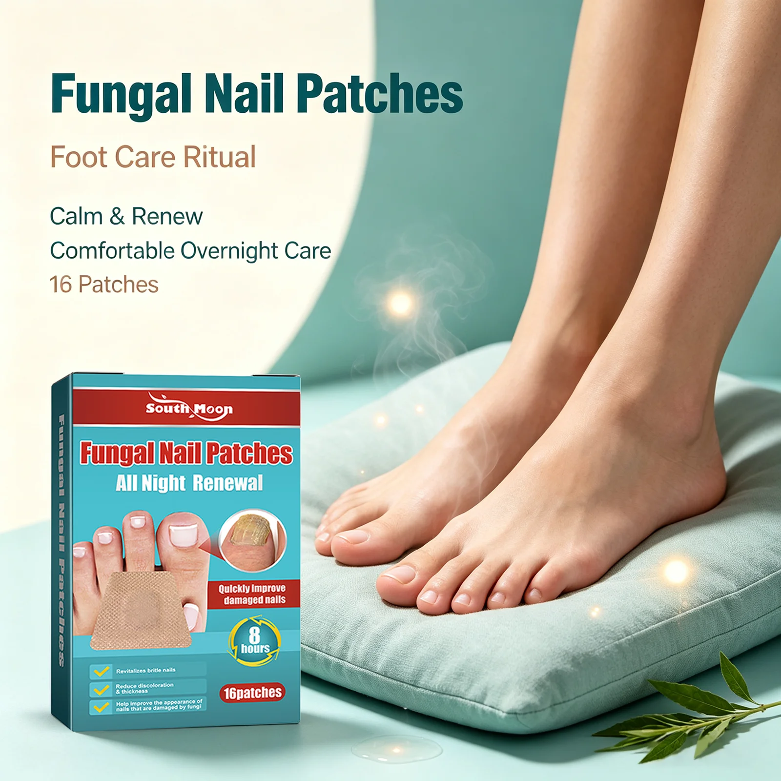 Nail Art Maroon - Nail Repair Patch Waterproof Repair Brittle