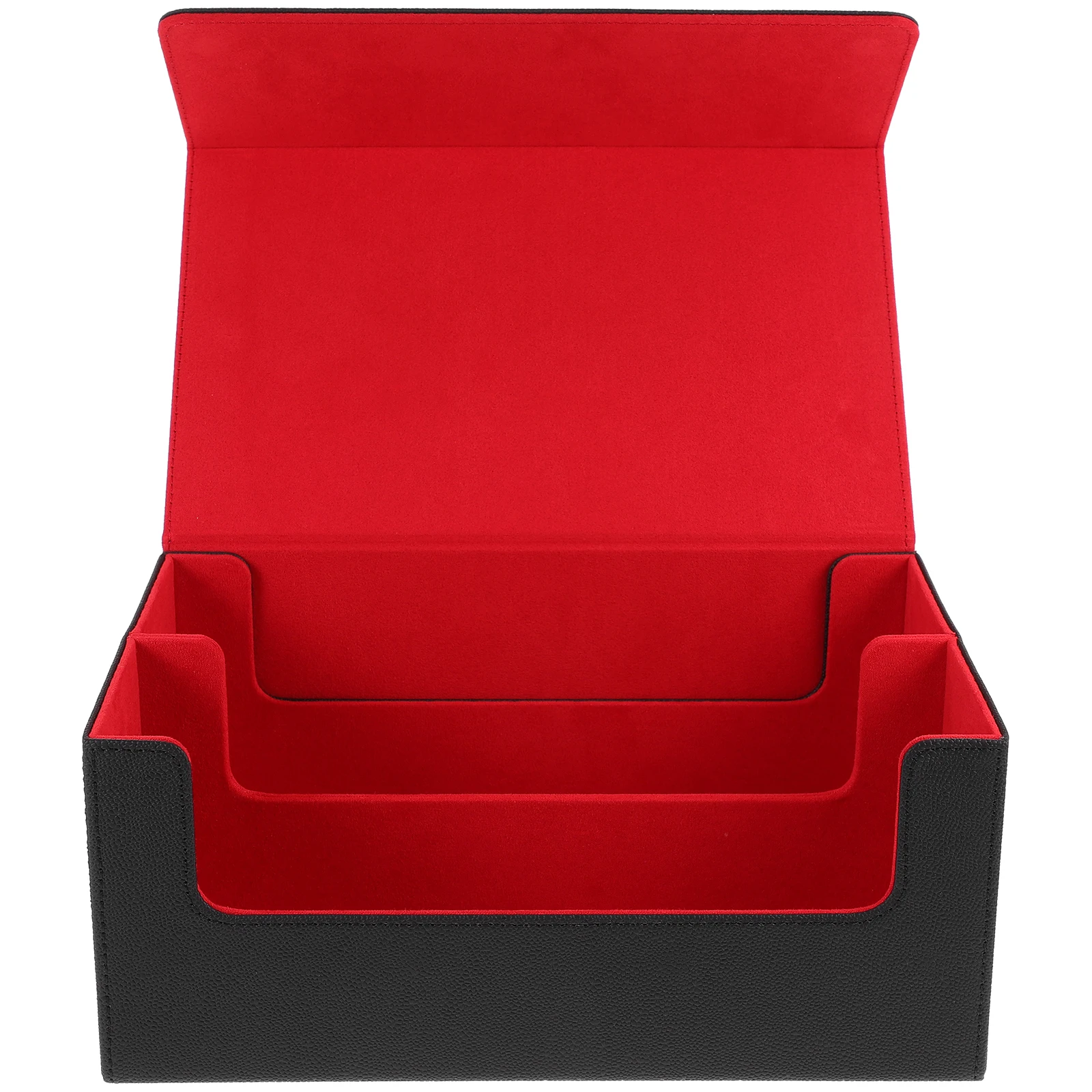 

Magnetic Closure Pu Game Card Storage Box Trading Cards Holder Organizer Container Multifunctional Card Case For