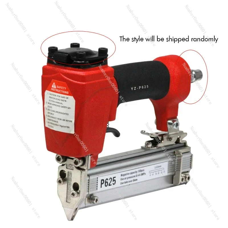Pneumatic Staple Gun, Professional Heavy-Duty Finish Nailer Stapler for Wood, Upholstery, Carpet, Wire Fencing