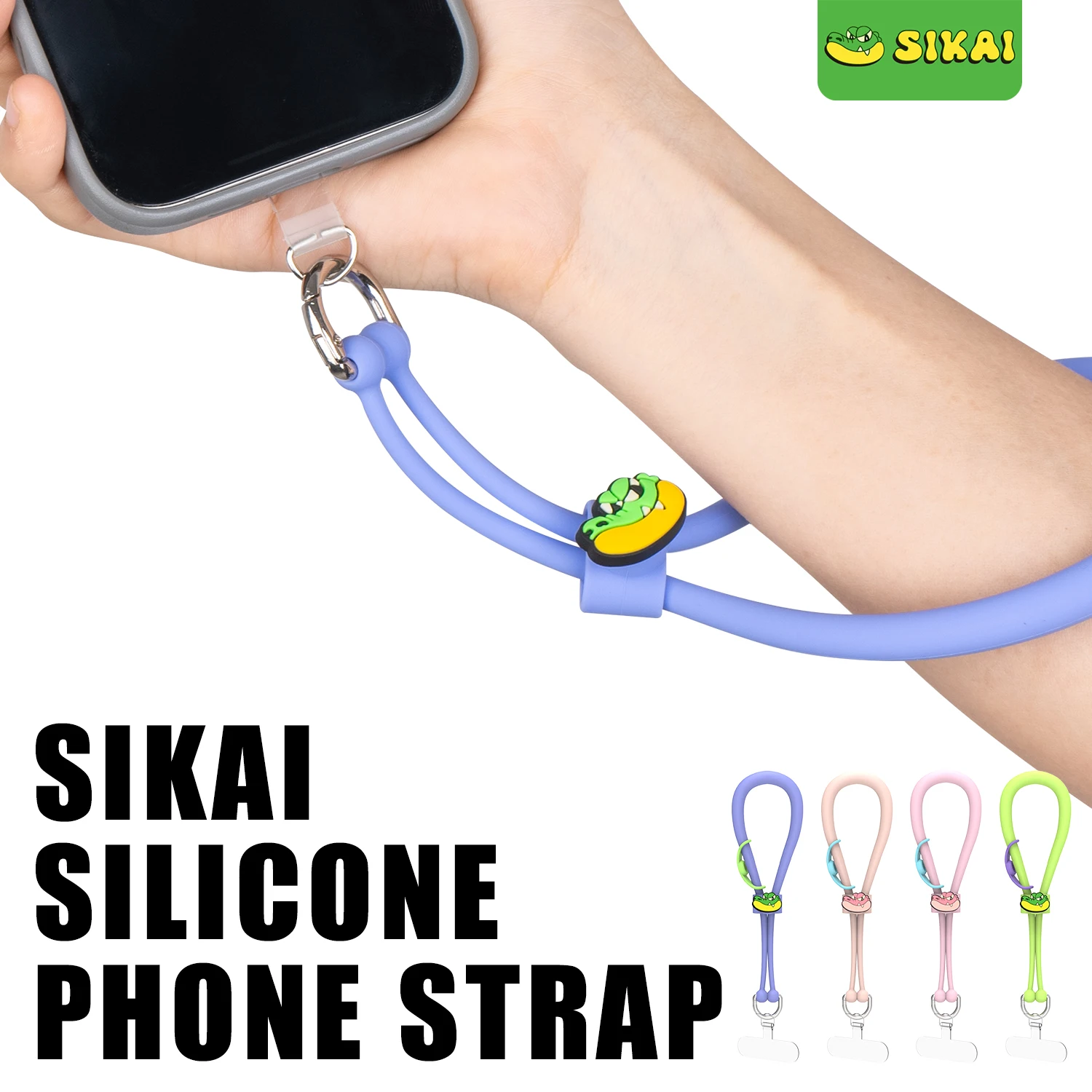 

Phone Lanyard Adjustable Cell Phone Lanyard Strap Hand Wrist Strap Lanyard with Tether Tabs for Smartphones