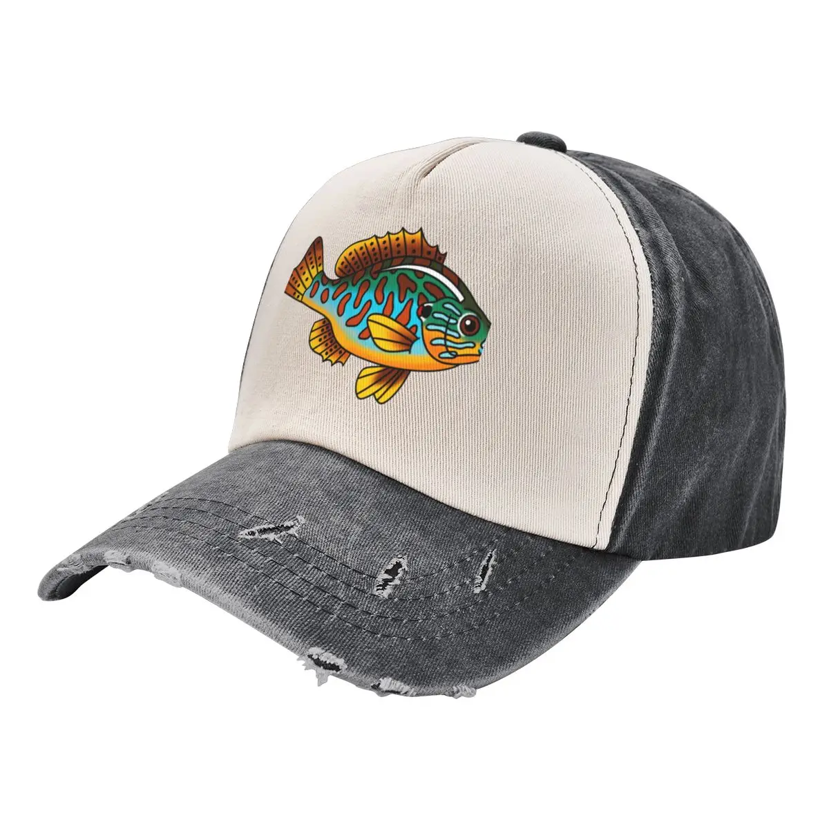 

Pumpkinseed sunfish Baseball Cap black Sports Cap Gentleman Hat Designer Hat Mens Hats Women's