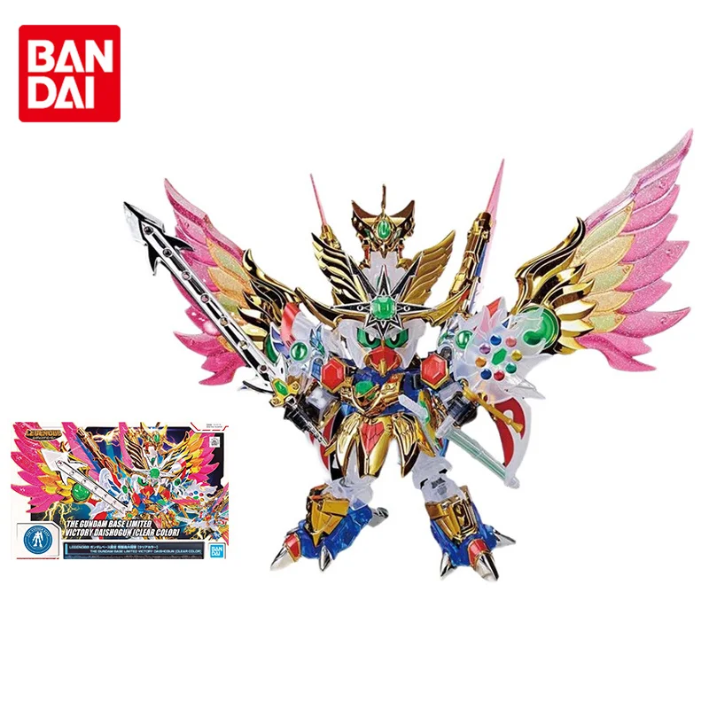 

Bandai Gundam Model Kit Anime Figure LEGENDBB Victory Daishogun Clear Color Genuine Gunpla Action Toy Figure Toys for Children