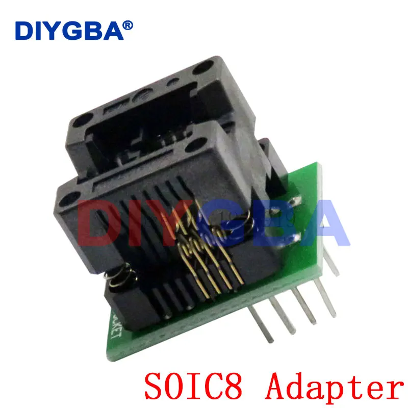 CH341A Programmer adapter+SOIC8 adapter+ SOP8 clip with cable+1.8V adapter CH341A EEPROM Flash BIOS USB programmer ZIF adapter