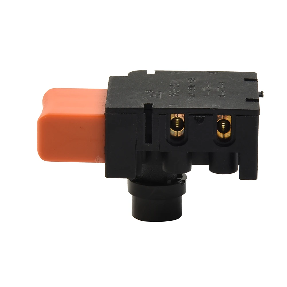 

DPST Electric Trigger Switch with Off Lock for 5016 Electric Chain Saw 6A 250VAC Plastic Housing Power Tool Replacement
