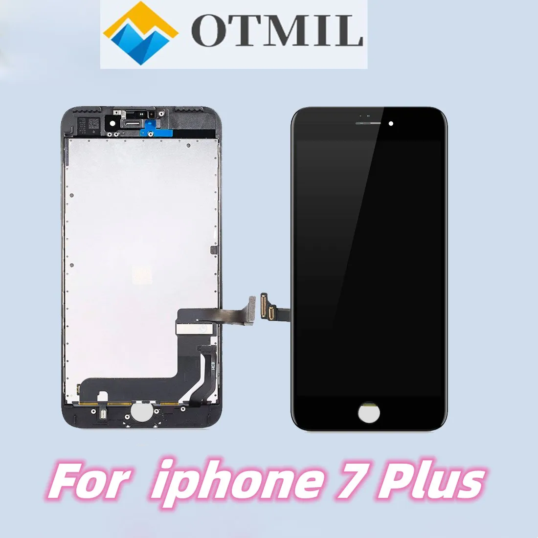 Dla iphone 7 Plus A1661 A1785 A1784 wyświetlacz LCD ekran dotykowy Digitizer zgromadzenie część zamienna dla iphone 7 Plus wyświetlacz LCD