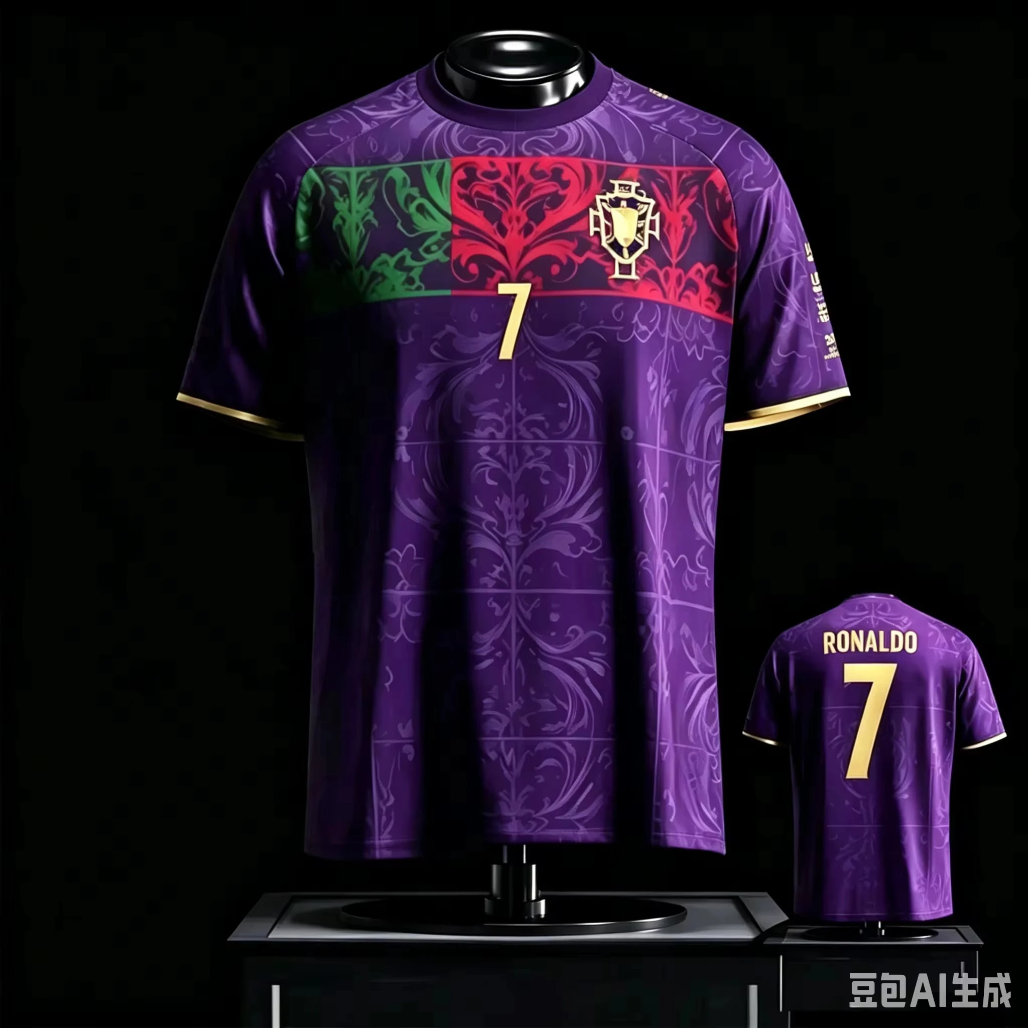 2026 Neue Cristiano Ronaldo Gedenkausgabe Trikot_T-Shirt – Portugal Team Herren/Damen/Kinder Sport- und Freizeitmode Oberteile – Detail 8