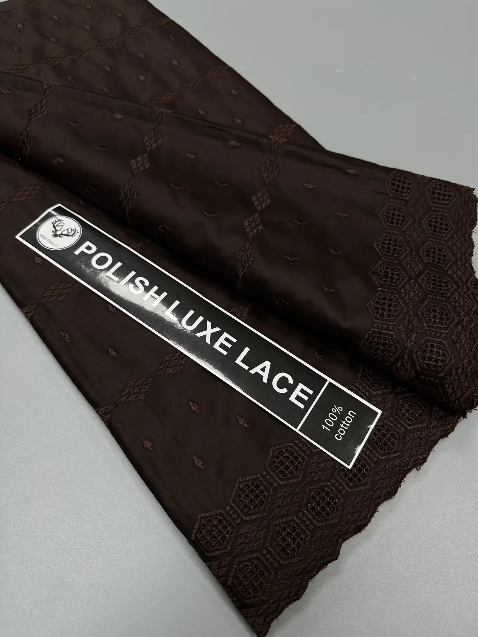 

Atiku Fabric for Men High-Quality Egyptian Cotton Swiss Voile Lace Nigerian Design 5 Yards for Clothes Making Hot Sale 2025-TY