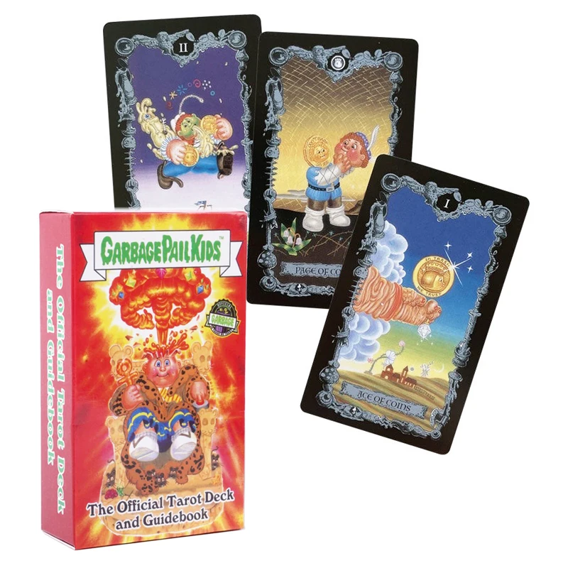 New Tarot Cards Garbage Pail Kids Playing Cards For Family Party Game Prophecy Cards Mysterious Destiny Divination Toys