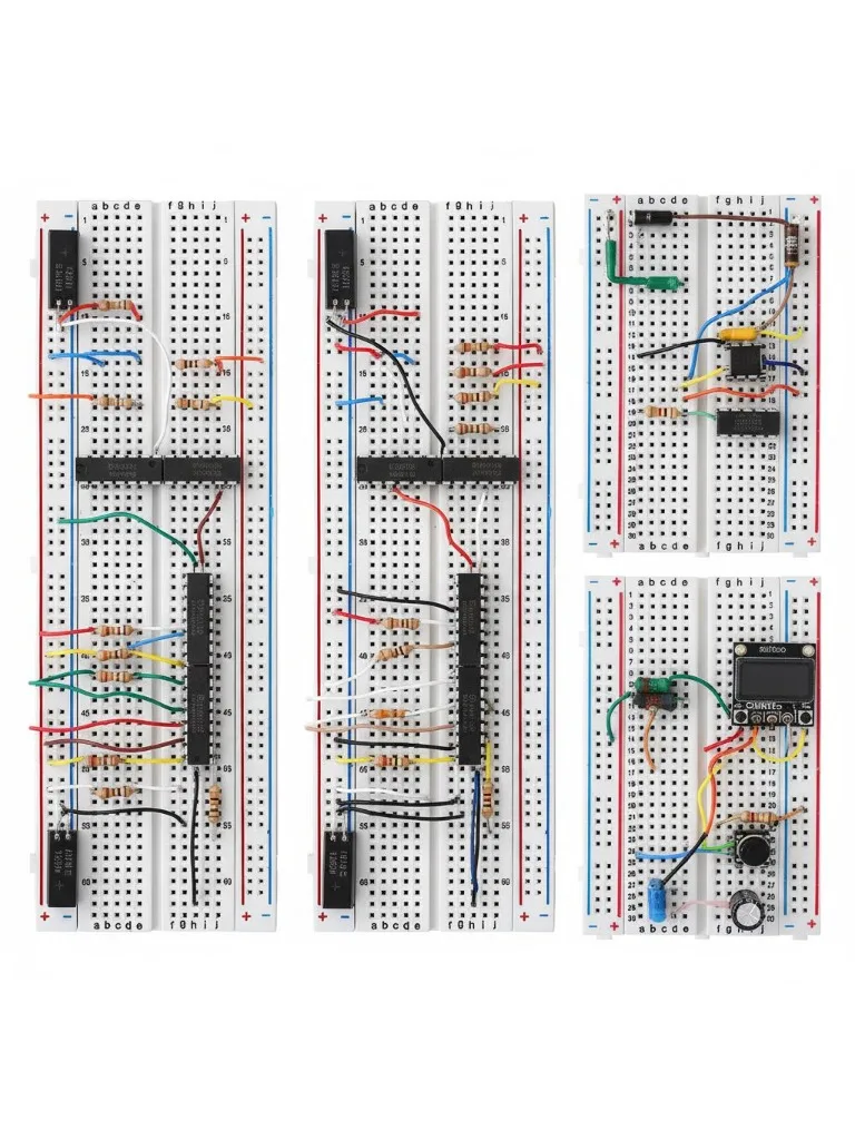 1 szt. Płytka prototypowa bez lutowania 400 punktów 830 punktów, blok rozdzielczy Proto Shield — 2