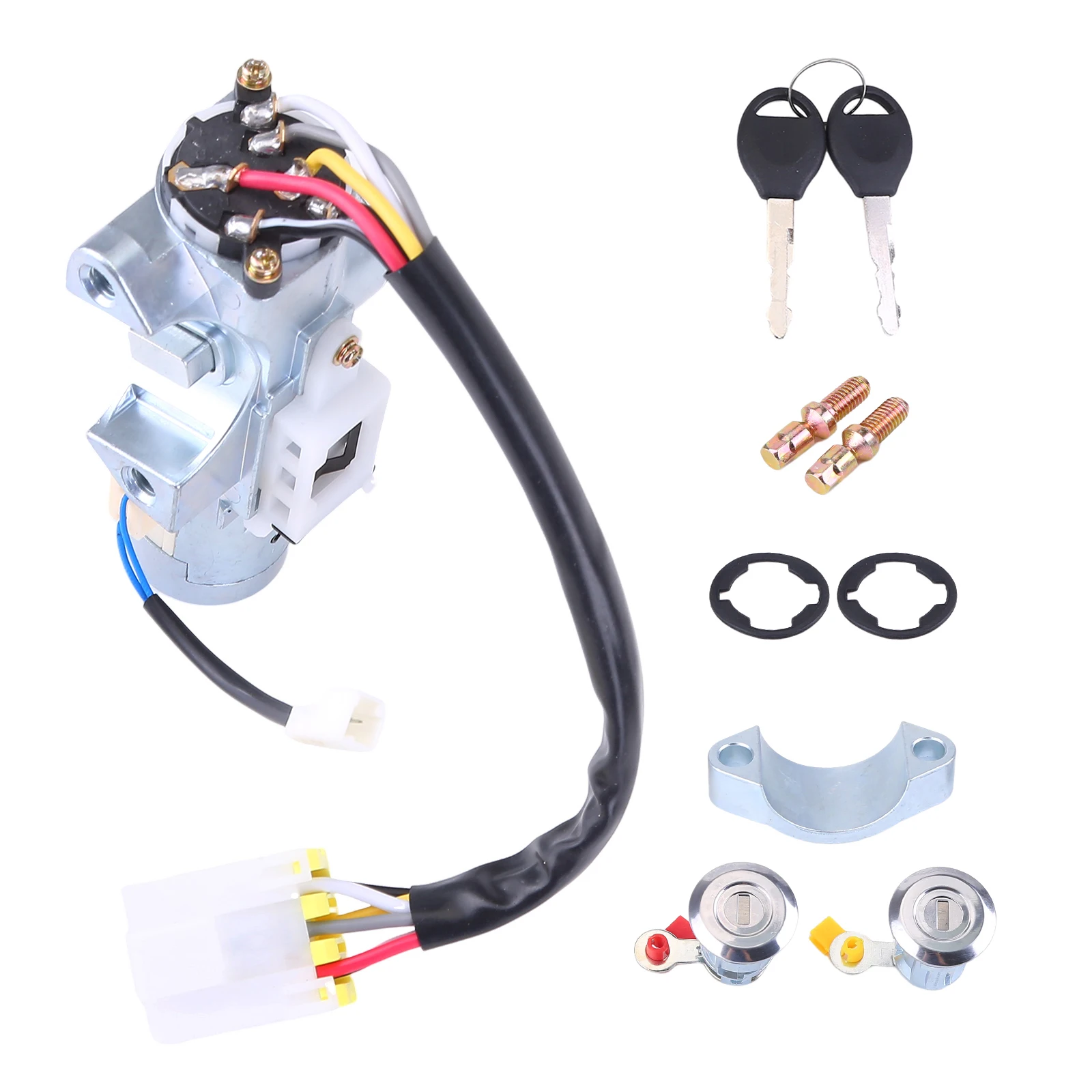 Kit de ignição e porta com núcleo de bloqueio completo H0600-3J125 para modelos Nissan Frontier de 1999 a 2003 e modelos Xterra