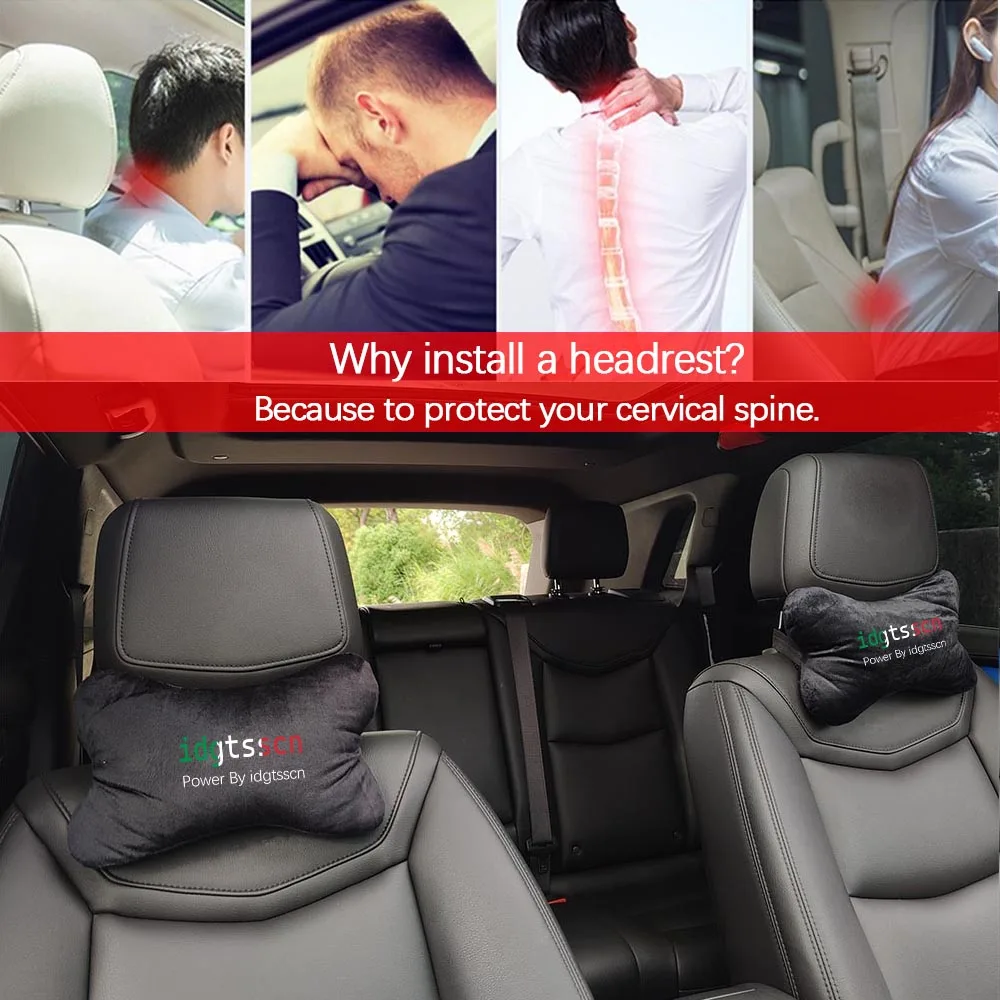 وسادة السيارة مقعد دعم الرأس الرقبة لشركة هيونداي توسكانيا II III IV توسكانيا كوبيه تيبورون سيارة الرقبة مسند الرأس وسادة اكسسوارات السيارات