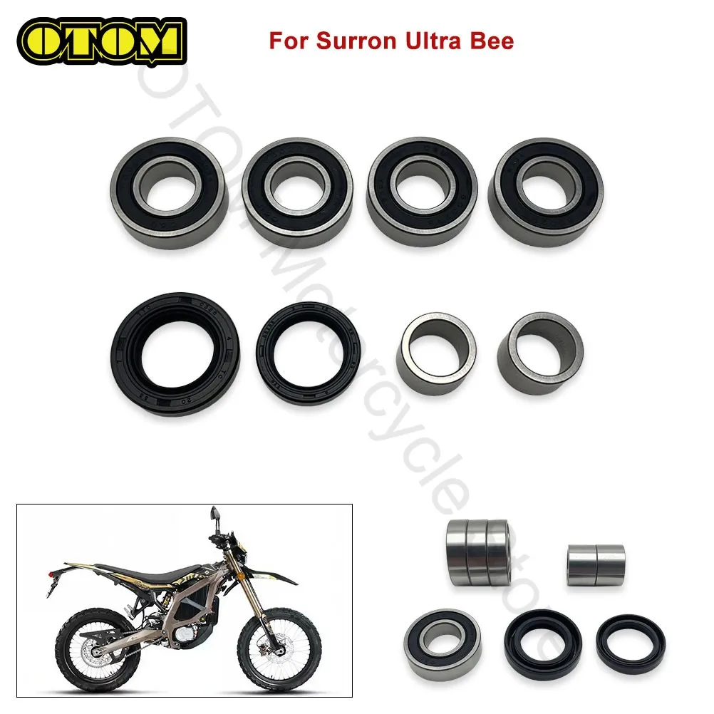 For Surron Ultra Bee Motorcycle MidShaft Bearing Oil Seal Bushing Jackshaft Mid Shaft SUR-RON UltraBee Electric Cross-country