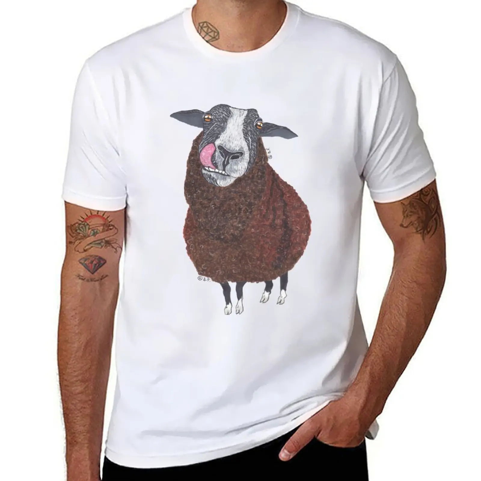 

ZWARTBLES SHEEP T-Shirt fashion shirts graphic tee shirt for a boy clothing for men