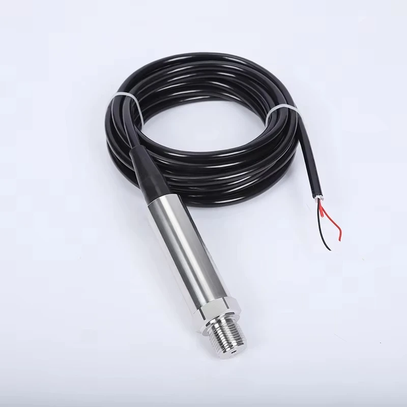 IP68 Submersible Stainless Steel Liquid Level Pressure Sensor Threaded Side Mount Underwater Level Transmitter