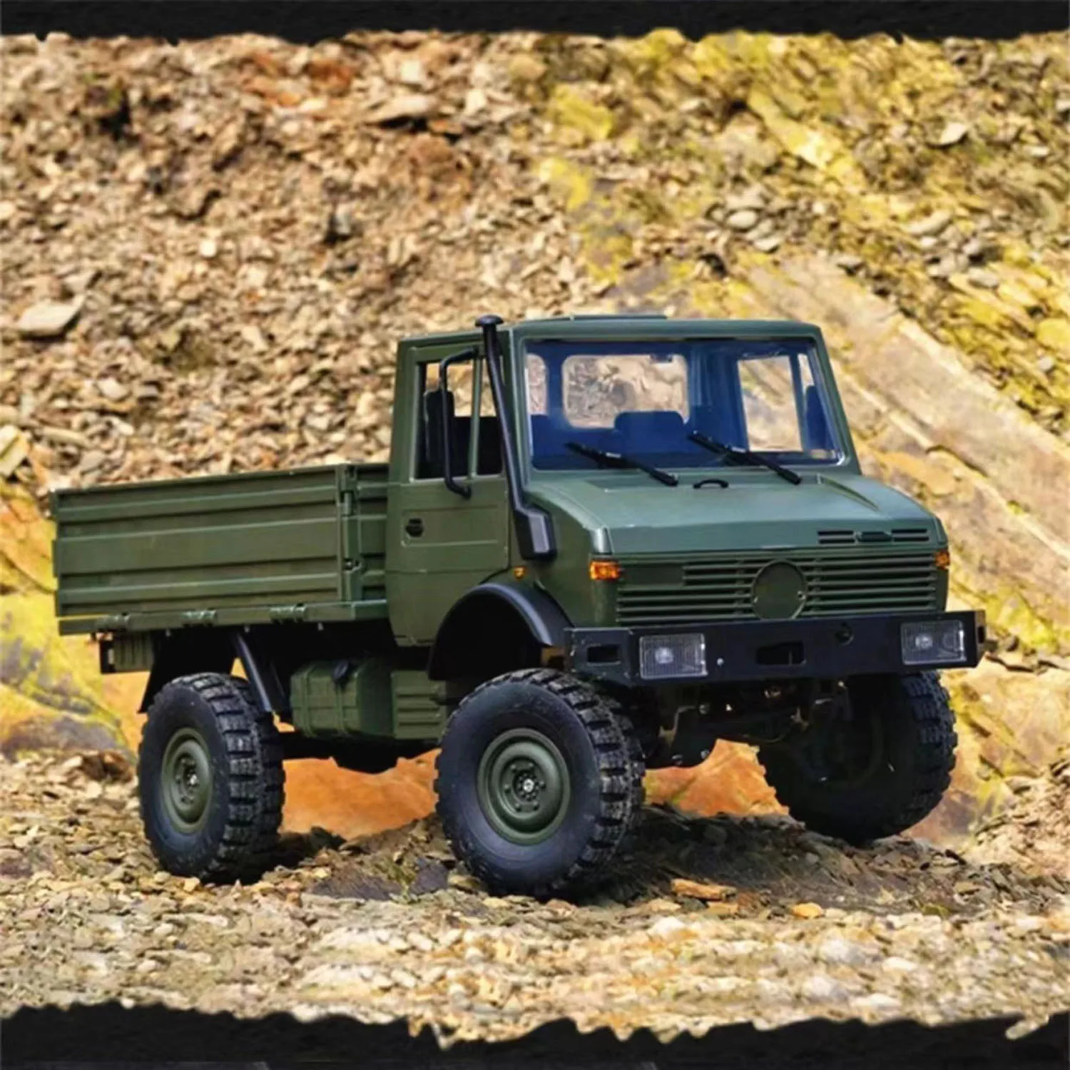 

LDRC 2.4G RC Crawler Car Model 1/12 4×2 Off Road Vehicle Linear Speed Truck 15KM/H USB Charge Battery for Children Toys