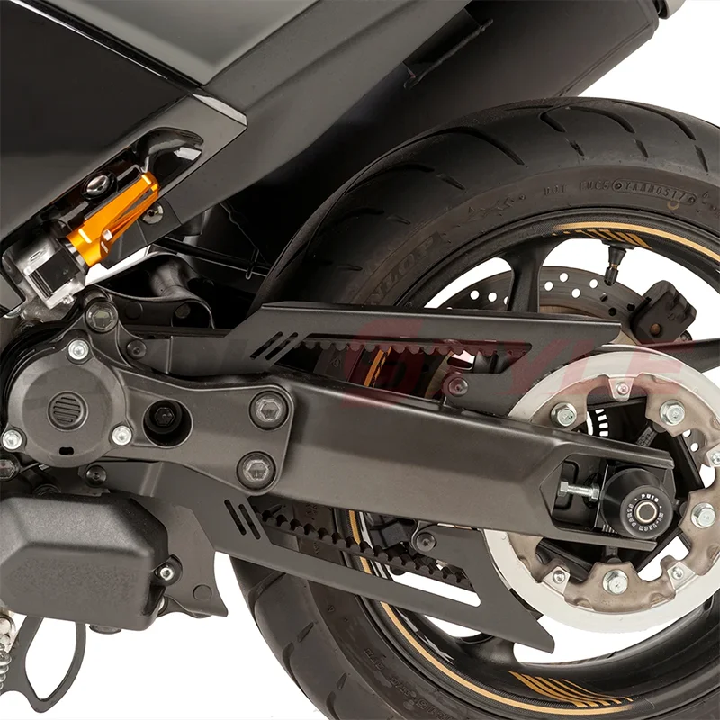 

Motorcycle Aluminum Chain Belt Guard Cover Falling Protector Fits for YAMAHA TMAX530 2017-2019 2017 2018 2019 TMAX 560 2020-2025